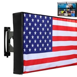 American Flag TV Screen Protector Outdoor Cover